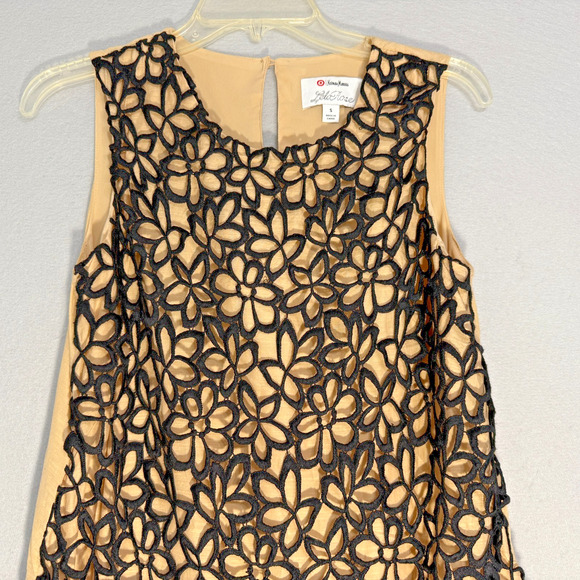 Neiman Marcus Lela Rose for Target Women's Crochet Lace Top Size S Silk Luxury - Picture 3 of 6